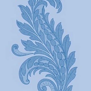 Porcelain Blue Motif III