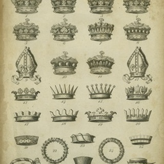 Heraldic Crowns and Coronets IV