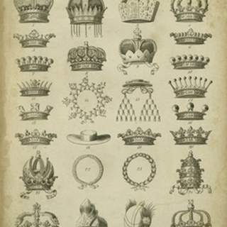 Heraldic Crowns and Coronets III