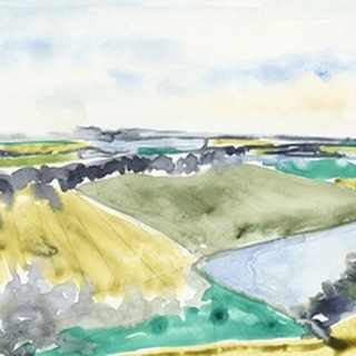 Watercolor Field II