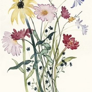 Wildflower Watercolor I