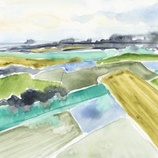 Watercolor Field I