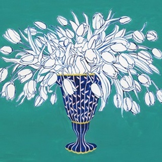 Turquoise Tulip Bouquet III