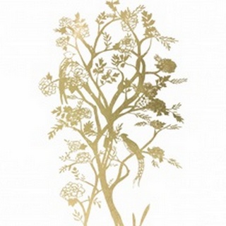 Gold Foil Chinoiserie II