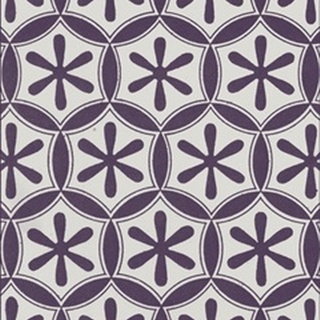 Ornamental Pattern in Plum III