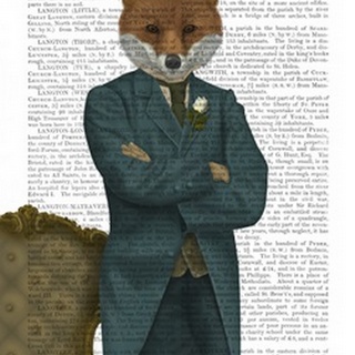 Fox Victorian Gentleman Portrait