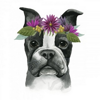 Flower Crown Pup II