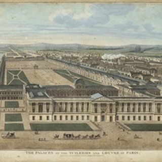 Bird's Eye View of Louvre