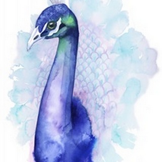 Bejeweled Peacock II