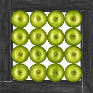 Green Apples Cubed