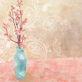 Vase of Cherry Blossoms II