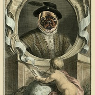 Royal Dog Portrait V