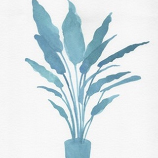 Watercolor House Plant I