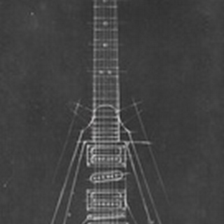 Electric Guitar Blueprint I