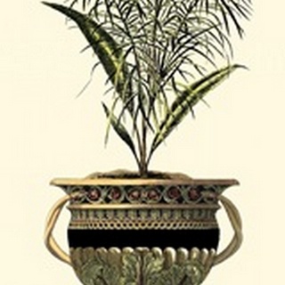 Elegant Urn with Foliage II