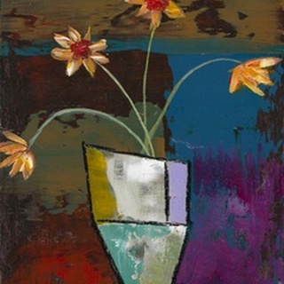 Abstract Expressionist Flowers II