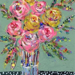 Bright Colored Bouquet I