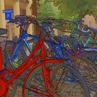 Colorful Bicycles I