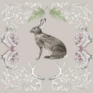 Hare and Antlers I