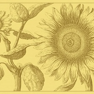 Golden Sunflowers I