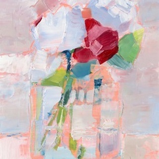 Abstract Flowers in Vase I