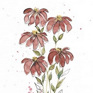 Watercolor Blooms II
