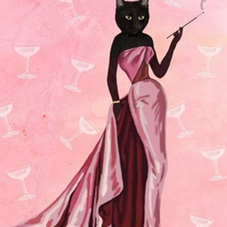Glamour Cat in Pink