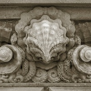 Architecture Detail in Sepia VI