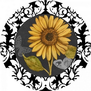 Ornate Sunflowers Collection J