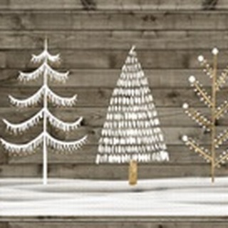 Wooded White Christmas Collection D
