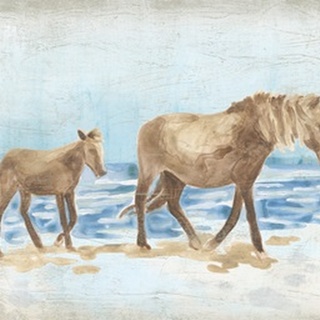Horses on the Beach I