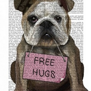 Bulldog Free Hugs