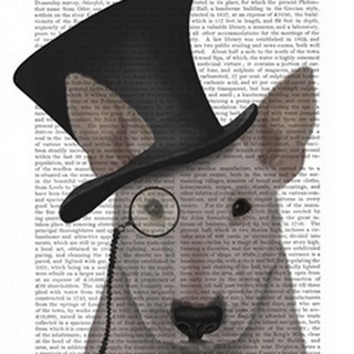 Bull Terrier, Formal Hound and Hat