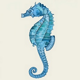 Blue Seahorse