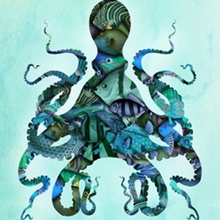 Blue Fishy Octopus