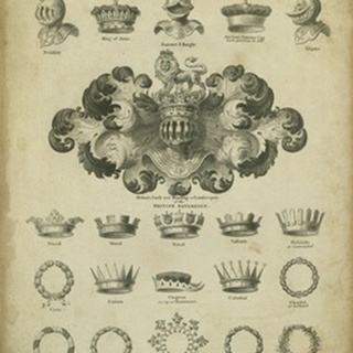Heraldic Crowns and Coronets I