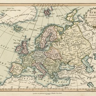 Historic Map of Europe