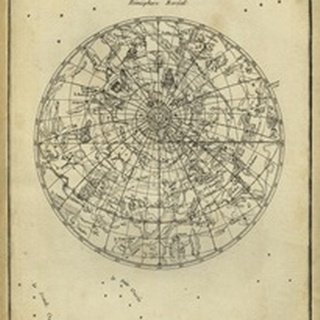 Antique Astronomy Chart I