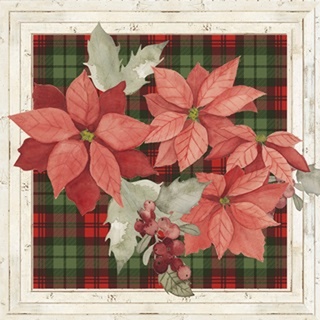 Plaid and Poinsettias Collection B