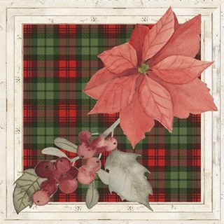 Plaid and Poinsettias Collection C
