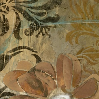 Cropped Floral Abstraction II