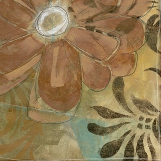 Cropped Floral Abstraction I