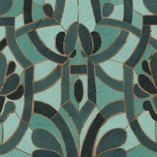 Turquoise Mosaic II
