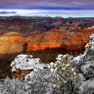 Snowy Grand Canyon IV