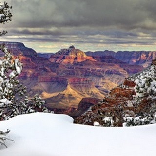 Snowy Grand Canyon I