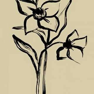 Inkwash Floral II