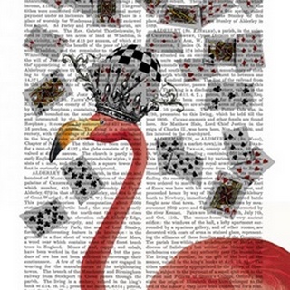 Flamingo and Cards