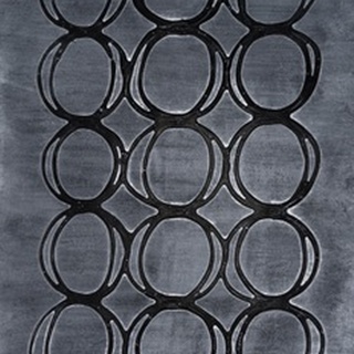Concentric Metallic in Black Pearl