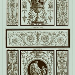 Pergolesi Panel in Celadon II