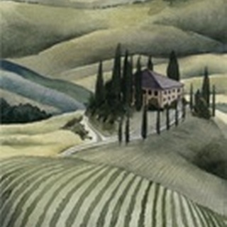 Watercolor Tuscany II